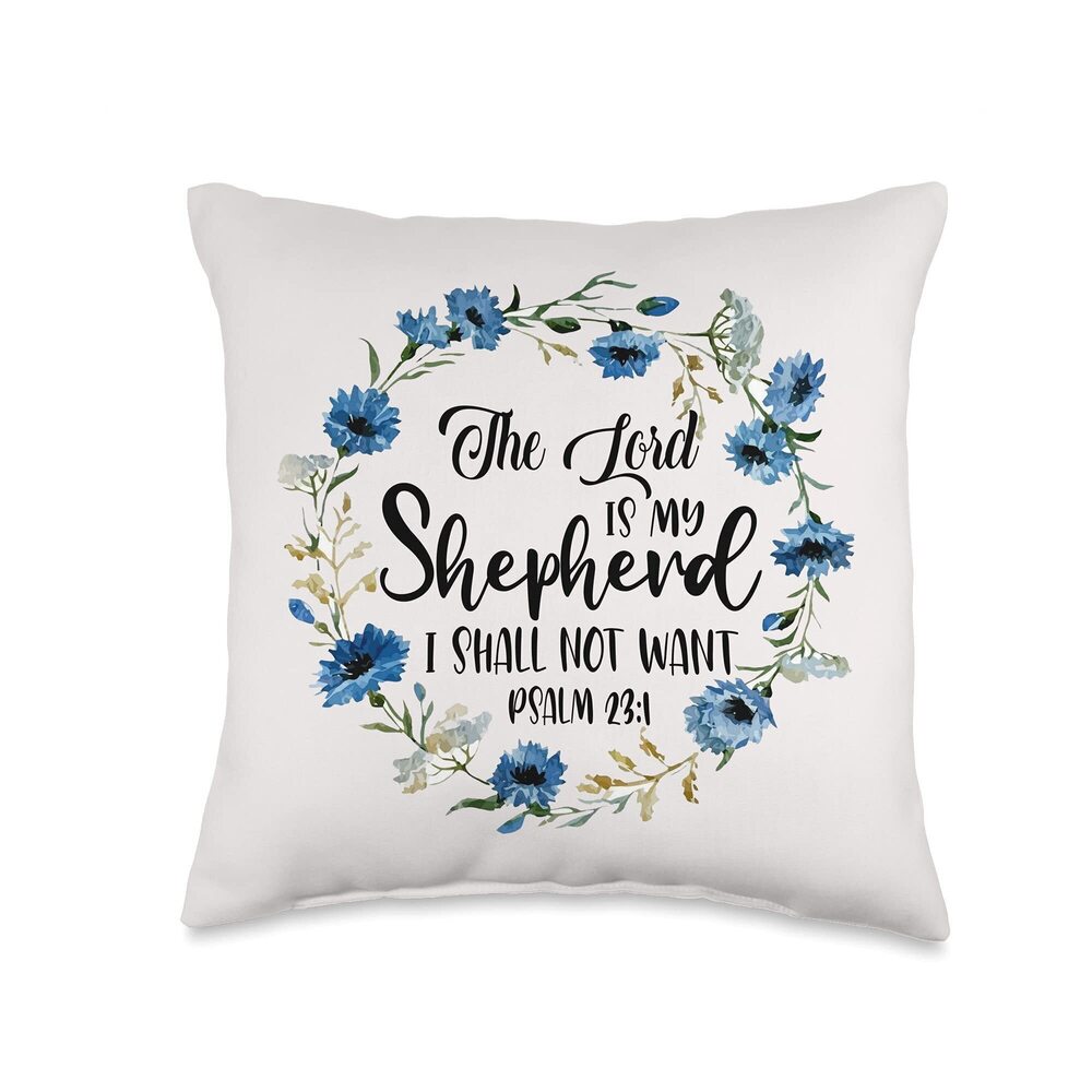 7020 Faith Throw Pillow